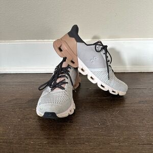 On Running Black and Gray Sneakers